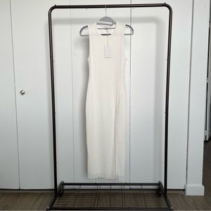 NWT Aritzia (Wilfred) Verona dress in white